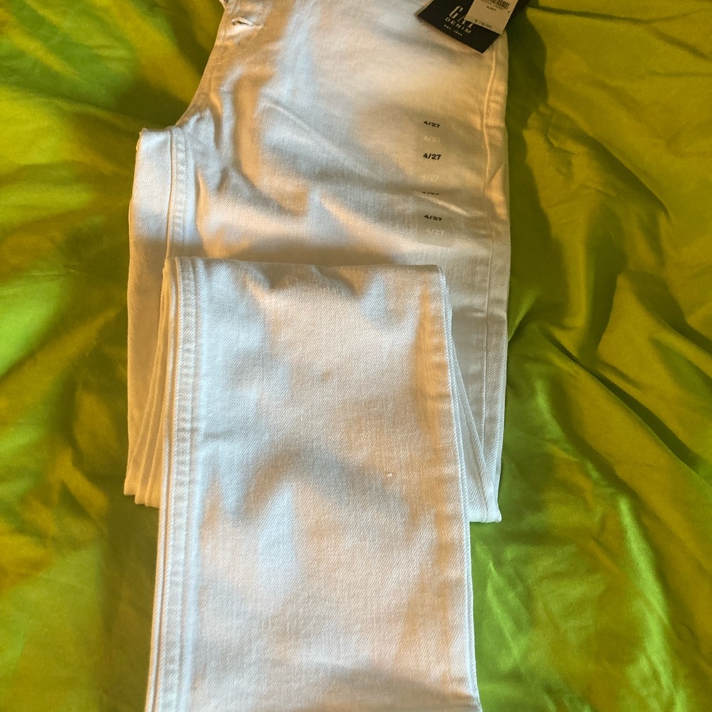 Classy white jeans